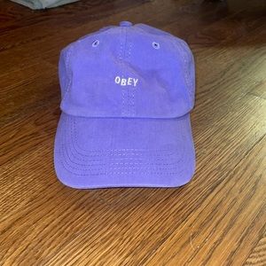 Purple obey women’s hat